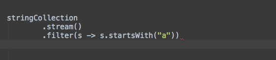使用Intellij IDEA 解决Java8的数据流问题