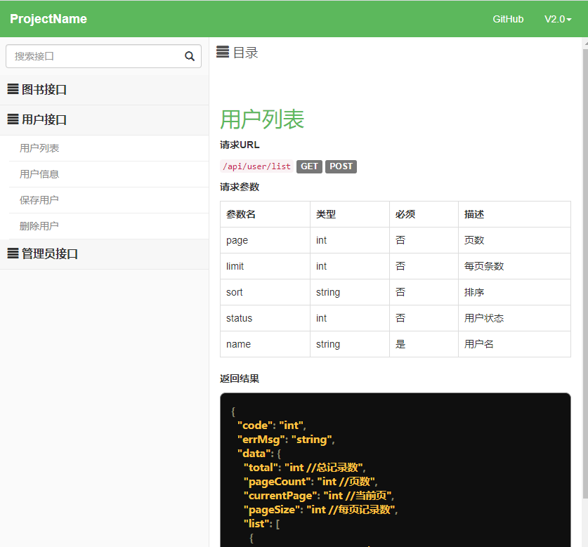 无需额外注解的 SpringBoot API文档生成工具